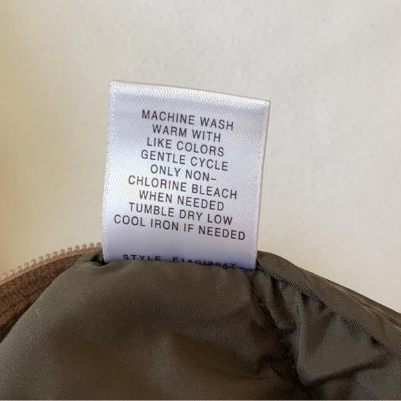 Starting Out Toddler Brown Hooded Puff Zip Up Jacket Size 9M - Picture 5 of 5